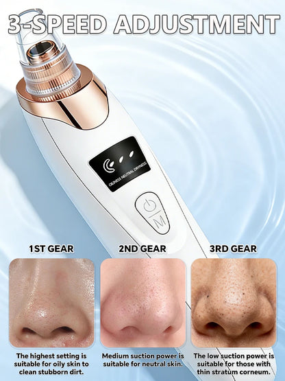 Blackhead Remover pimples and blackheads vacuum pores removal  facial skin cleansing device For Deep cleaning home